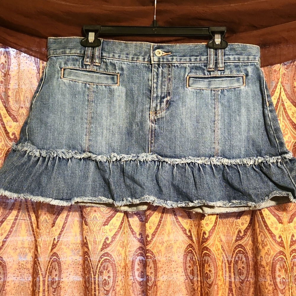 Old Navy Ultra Low Waist Mini Skirt